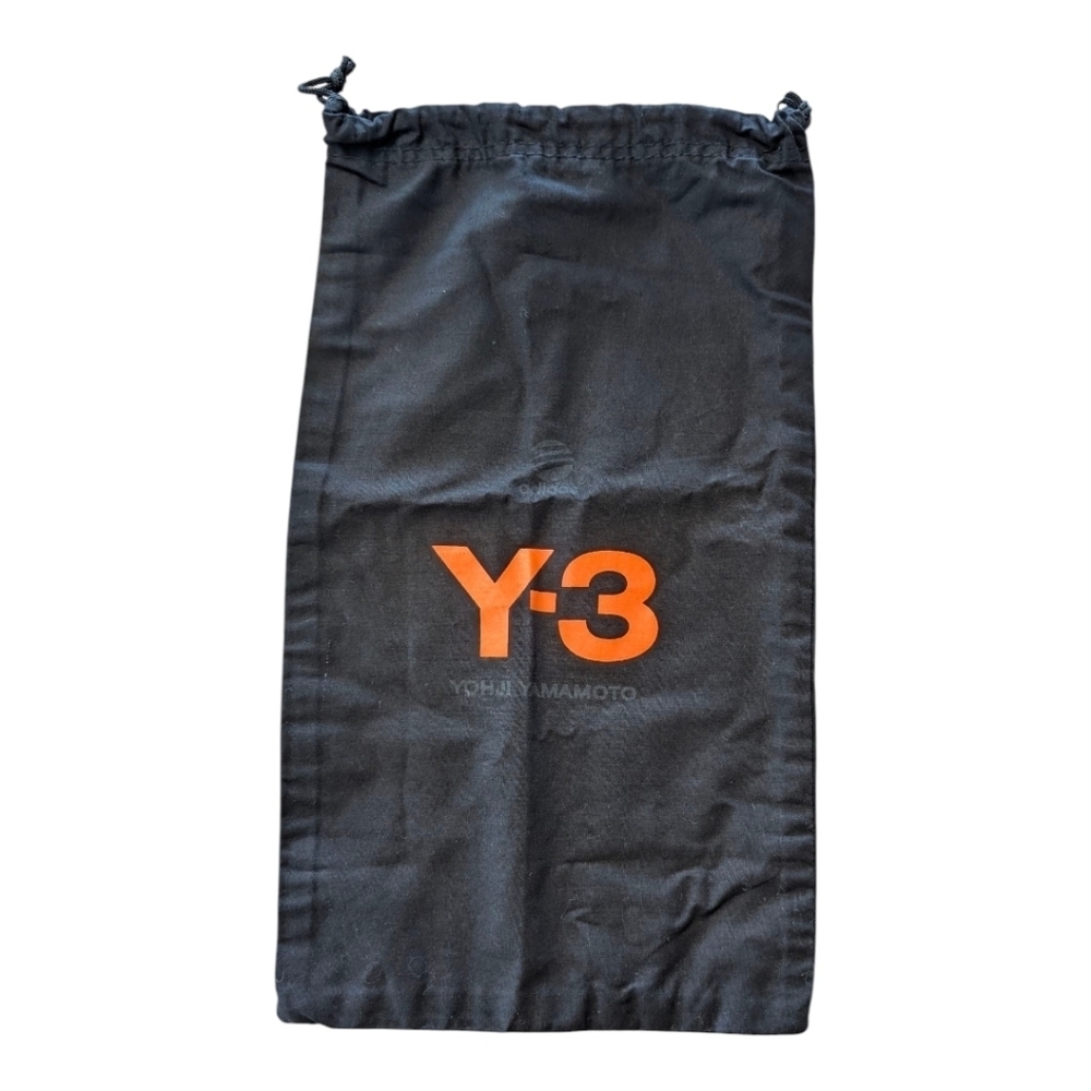 Y-3 Yohji Yamamoto Adidas Dust Bag Orange Black 14.5"x8" Storage Bag Authentic
